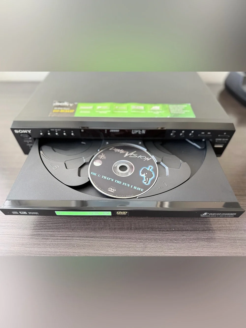 Sony DVP-NC665P 5-Disc DVD CD Changer Player Progressive TESTED / NO REMOTE